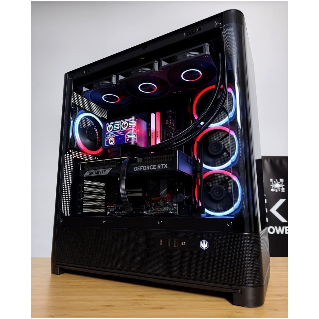 Komputer APOLLO (7800X3D / 32GB DDR5 / RX 9070 XT / AQUA)