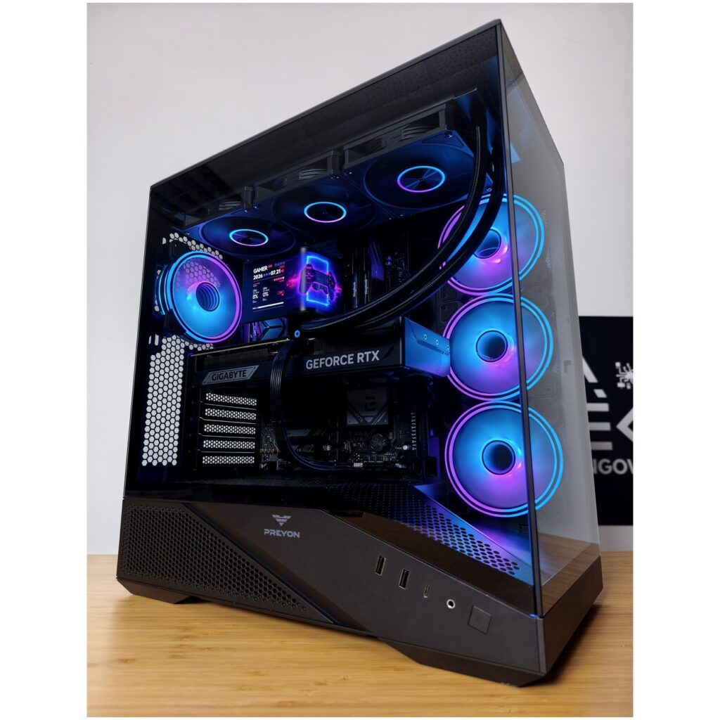 Komputer APOLLO (7800X3D / 32GB DDR5 / RX 9070 XT / SEAR)